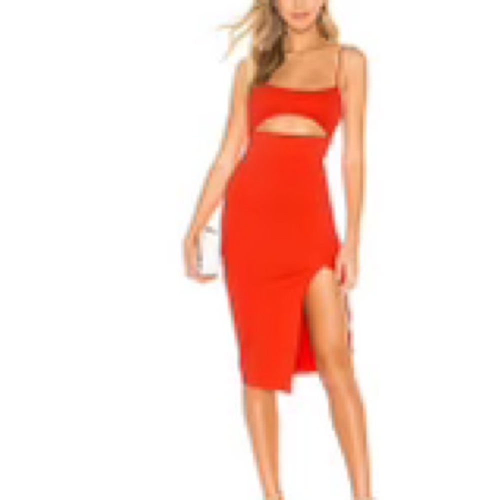 Superdown Trista cut out dress